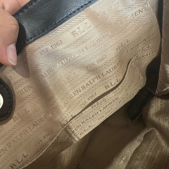 Lauren Ralph Lauren Gradwell Tote and Shoulder Bag - Picture 9 of 14